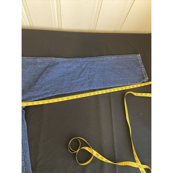 MENS RED KAP BLUE DENIM JEANS 31 x 30 PD54PW3 100 % COTTON (ZIPPER CLOSURE) - Picture 5 of 16